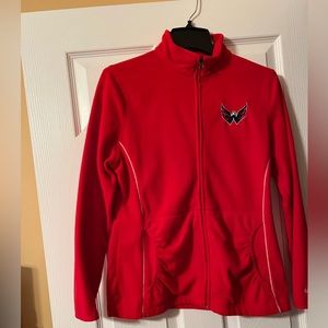 Women’s full zip fleece DC Capitals